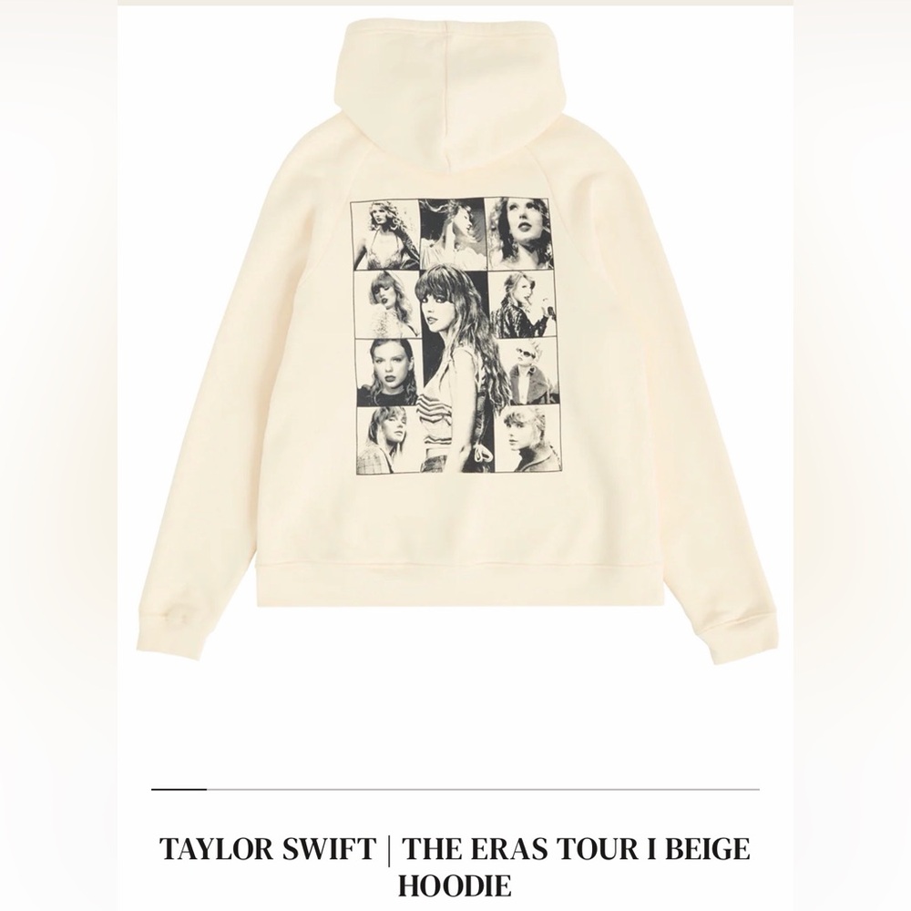 Taylor Swift Beige Eras Tour Hoodie